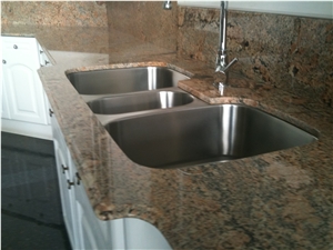 Kitchen Countertops Brown Granite Bar Top Worktop