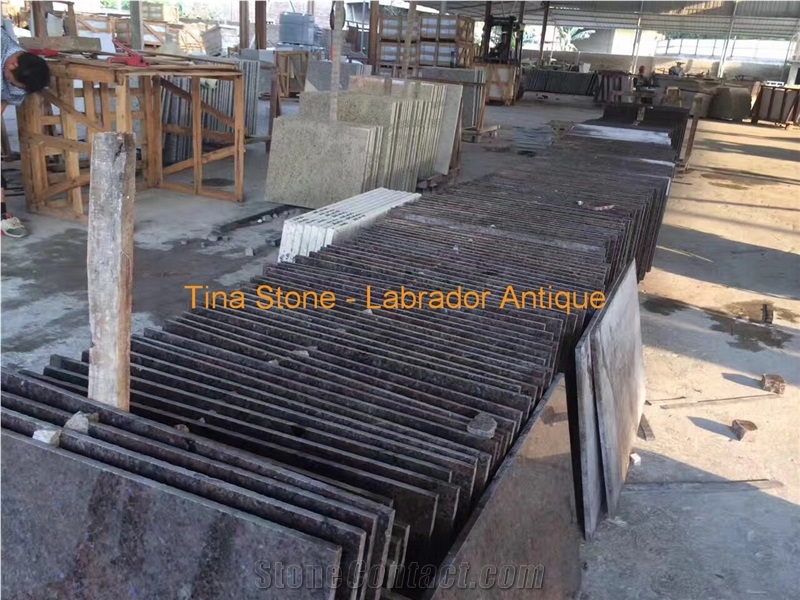 Labrador Antique Granite Tiles Slabs