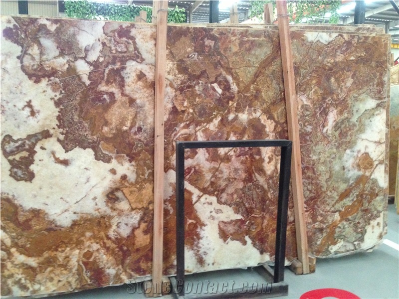 Muticolor Amber Onyx Tiles Slabs Building Covering
