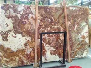 Muticolor Amber Onyx Tiles Slabs Building Covering