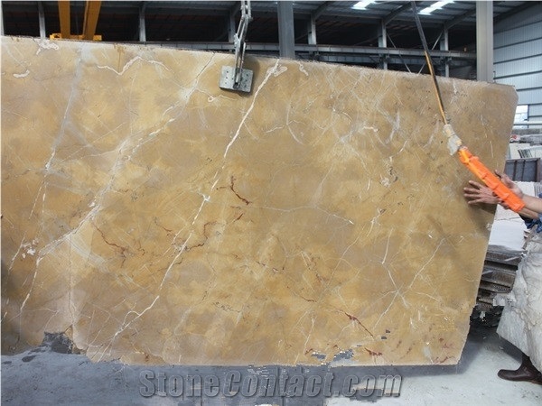 Spain Gold Marble Tiles Slabs Home Background