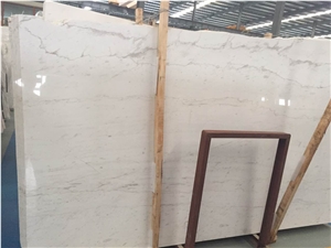 White Marble Volakas Slabs Wall Floor Covering