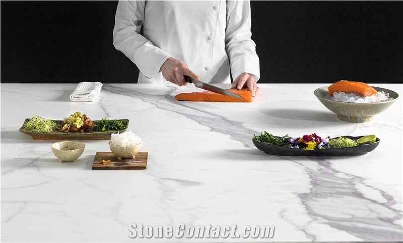 Hot Sale Calacatta White Marble Italy Marble