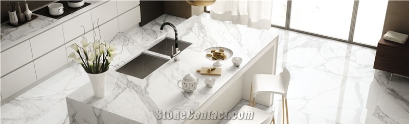 White Marble Italian Marble Calacatta for House