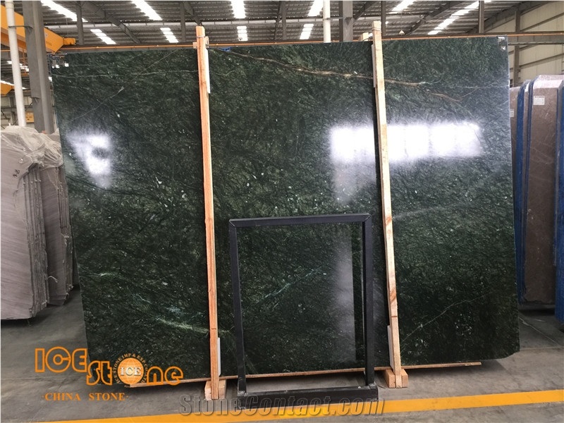 China Ming Green Polished Natural Stone