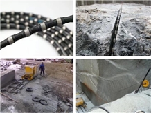 China Sintered Diamond Wire Saw for Stone Quarry