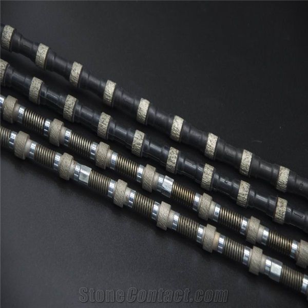 China Sintered Diamond Wire Saw for Stone Quarry