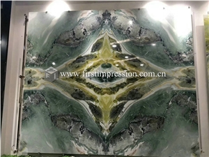 Green Wizard Of Oz Marble Slabs,Tiles for Walling