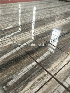 Iran Silver Travertine Slabs,Tiles for Cladding