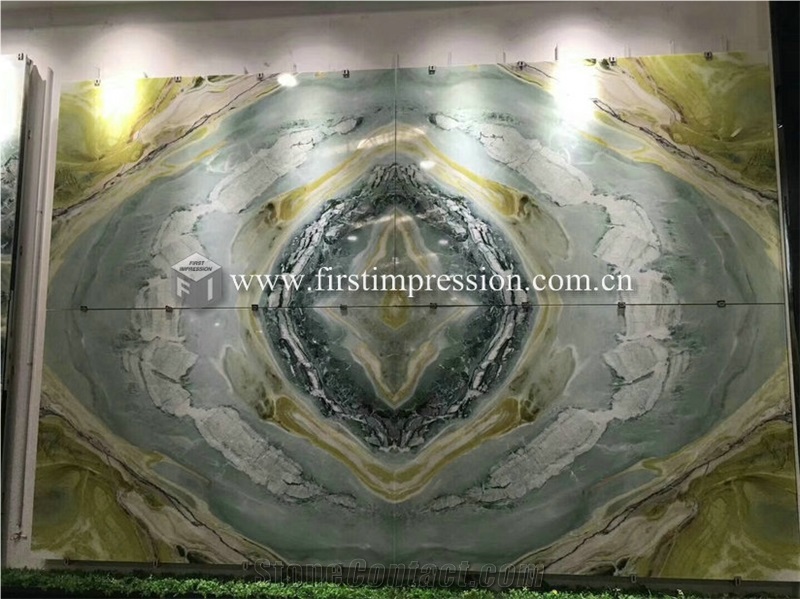Luxury Green Wizard Of Oz Marble Slabs,Tiles