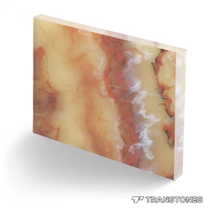 Artificial Marble Polished Alabaster Stone Sheet