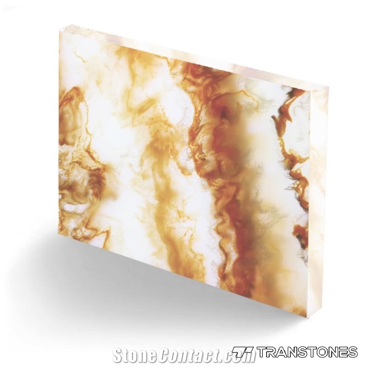 Artificial Marble Polished Alabaster Stone Sheet