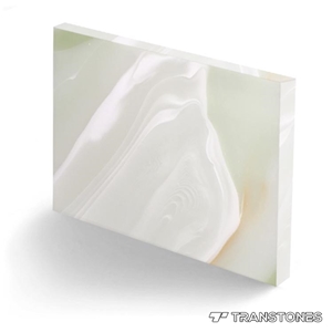 Artificial Onyx White Alabaster Sheet