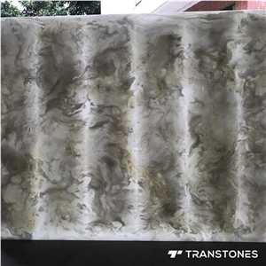 Backlit Faux Stone Alabaster Sheet for Interiors