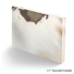 Faux Book-Match Alabaster Sheet for Wall Decors