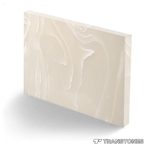 Faux Stone Panel Yellow Alabaster Stone