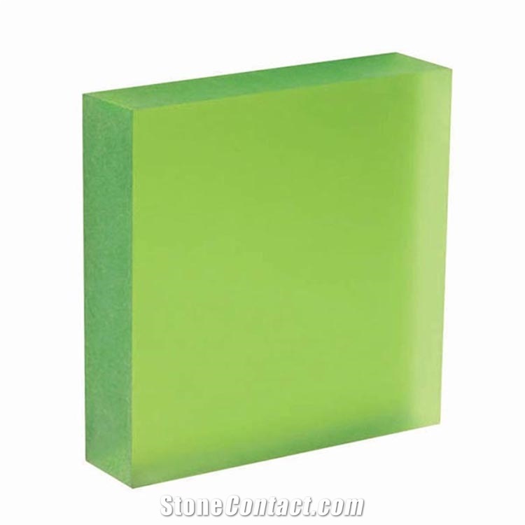 Green Color Acylic Sheet for Outdoor Decoration
