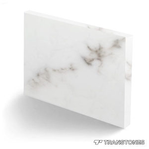 Transtones Faux Honed White Alabaster Sheet