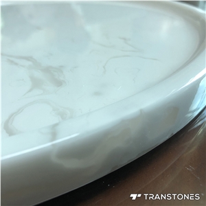 White Artificial Marble Alabaster