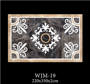 Marble Waterjet / WJM19 Medallions - WJM-19