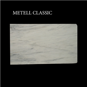 Metell Classic Marble Slabs, Mugla White Marble