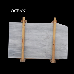 Ocean White Marble Slabs