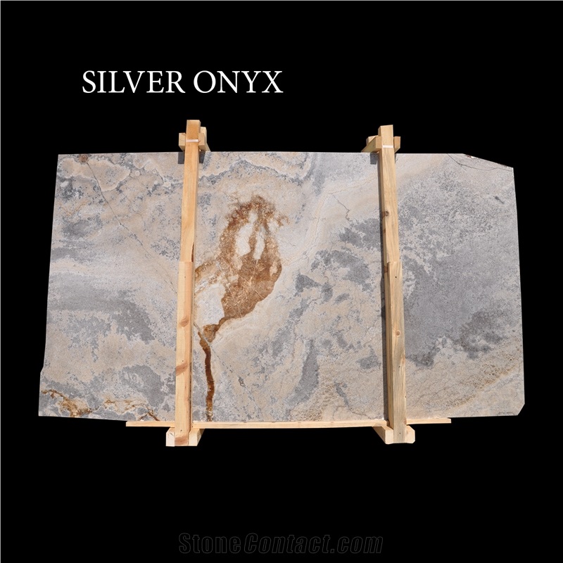 Silver Onyx Slabs