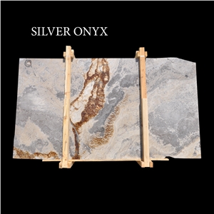 Silver Onyx Slabs