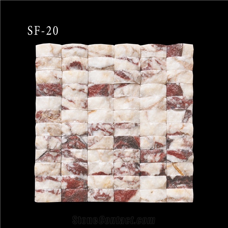 Split Face Marble Mosaic & SF-20