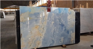 Persian Blue Onyx (Color Injection Technology)