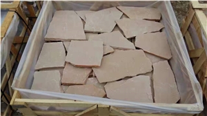 Red Sandstone Flagstone Culture Paving