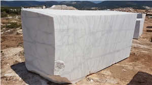 Arabescato White Marble Block, Turkey White Marble