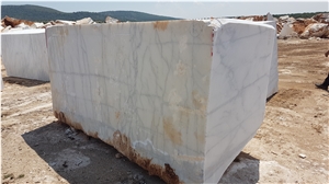 Arabescato White Marble Block, Turkey White Marble