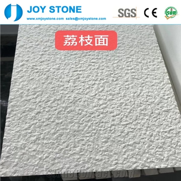 Cheap Price Bushhammered White Limestone Tile&Slab