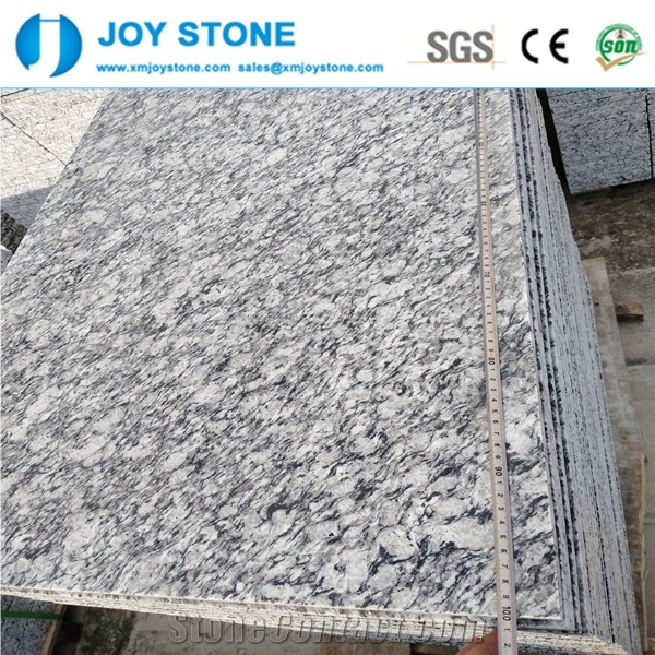 Polished Spray White Granite Wall Tiles for Sale
