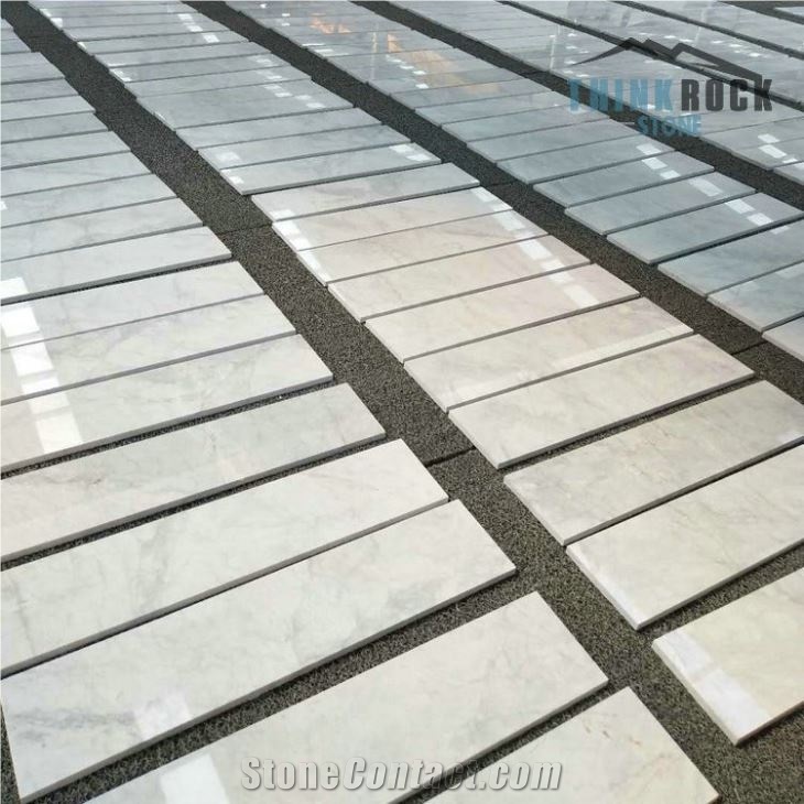 Abba Grey Marble Tile Floor and Wall Decoration