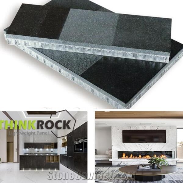 Black Granite Composite Aluminum Honeycomb Panel