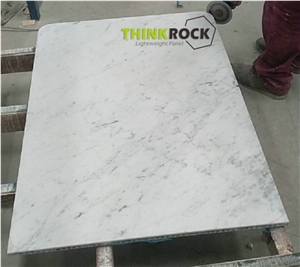 Carrara White Rectangular Marble Coffee Table Top