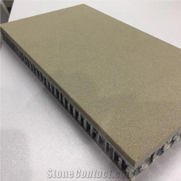 Maple Red Sandstone Aluminium Honeycomb Panels