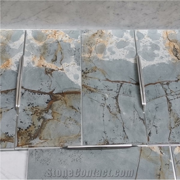Ultra-Thin 5Mm Marble Stone Cabinet For Kitchen