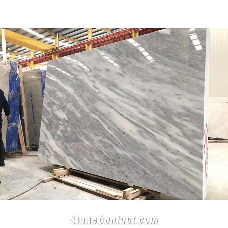 Cloudy White Marble for Wall/Floor Installation