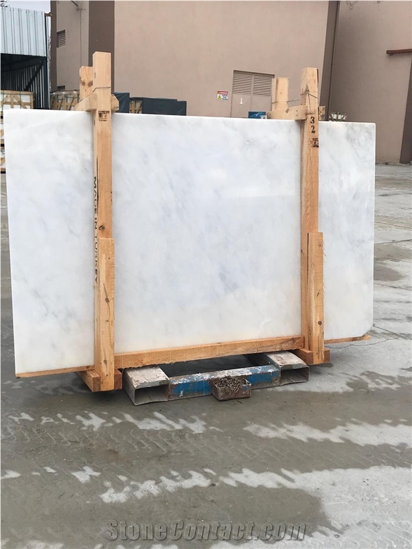 Afyon White Premium Quality Marble Slabs