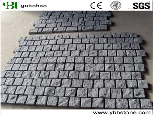Natural Grey Granite Cube Stone for Paving Stone