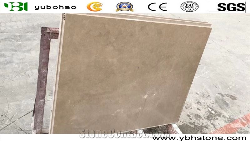 Silver Star/Polished Beige Marble for Floor Tiles