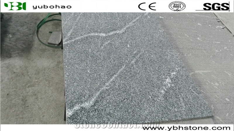 Snow Grey/China Flamed Granite Tile Of Floor/Wall