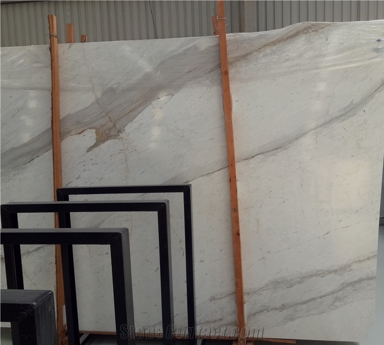 China Sale Volakas White Marble Slab for Wall
