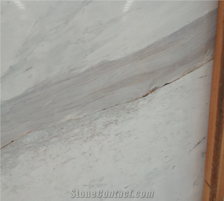 China Sale Volakas White Marble Slab for Wall