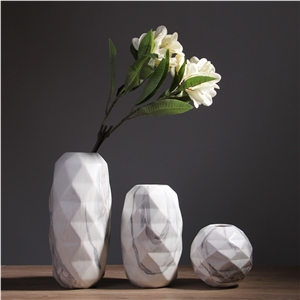 Chinese Porcelain Flower Vase for Office Table