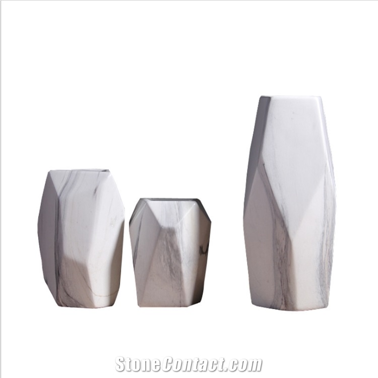 European Style White Ceramic Vases for Home Decor