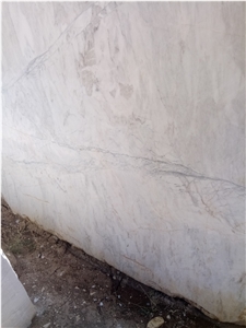 Bianco Persia Marble Quarry Block,Iran White Marble